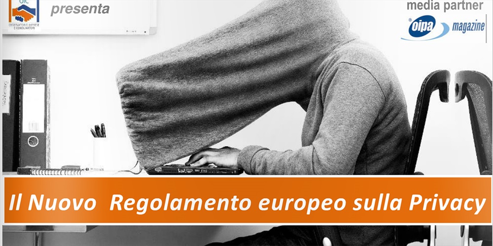 Il nuovo regolamento privacy 19 luglio - esc economic and social consulting